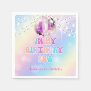 Guardanapo De Papel Música Na Minha Festa de aniversário De Aniversári