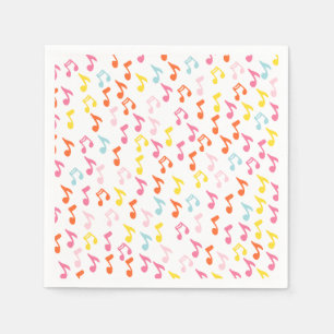 Guardanapo De Papel Musical Teacher Paper Napkins