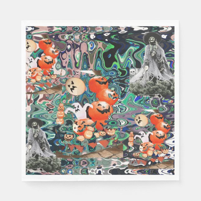 Guardanapo De Papel My Super Halloween V2 (Frente)