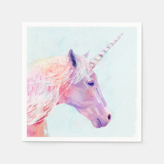 Guardanapo De Papel Mystic Unicorn (Frente)