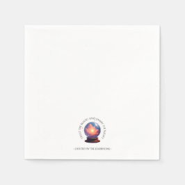 Guardanapo De Papel Mystical Orb Halloween Janta Napkins