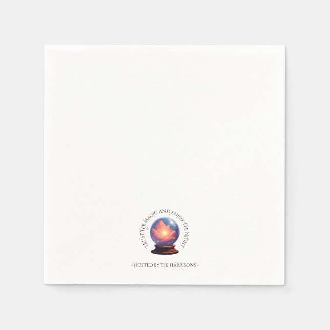 Guardanapo De Papel Mystical Orb Halloween Janta Napkins (Frente)