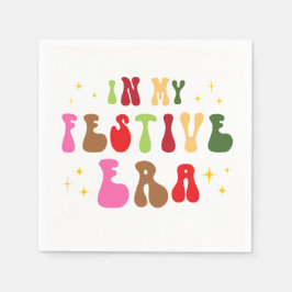 Guardanapo De Papel Na minha era festiva, Natal de Tendência