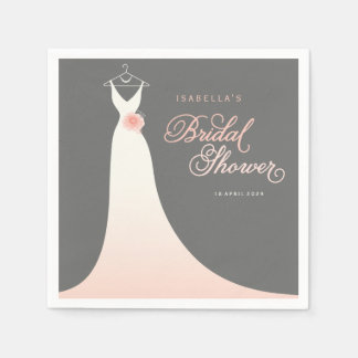 Guardanapo De Papel Na moda Elegant Wedding Gown Party