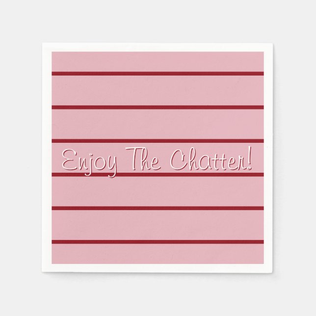 Guardanapo De Papel Na moda Paper Napkins (Frente)