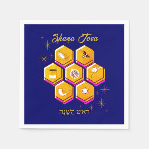 Guardanapo De Papel Na moda Rosh Hashanah SHANA TOVA Paper