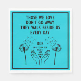 Guardanapo De Papel Na Recepção Funeral da Memória