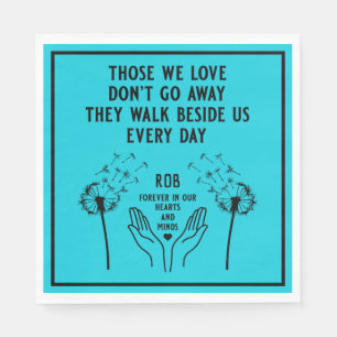 Guardanapo De Papel Na Recepção Funeral da Memória