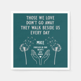 Guardanapo De Papel Na Recepção Funeral da Memória