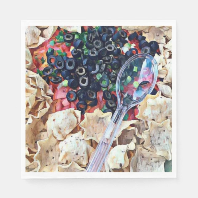 Guardanapo De Papel Nachos Nachos (Frente)