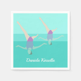 Guardanapo De Papel Nadação Artística