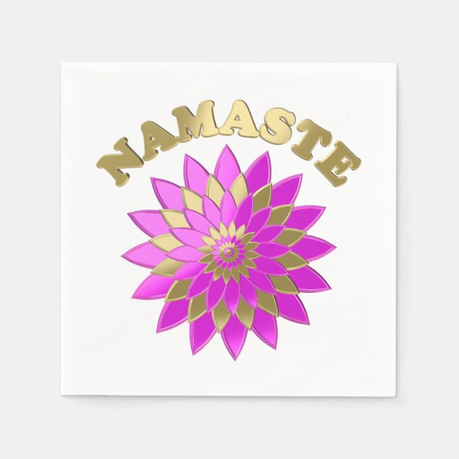 Guardanapo De Papel Namaste (Frente)