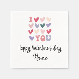 Guardanapo De Papel Namorados de golfe com amor