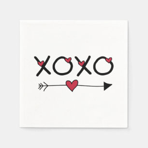 Guardanapo De Papel Namorados de XOXO
