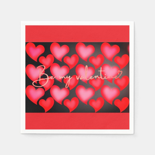 Guardanapo De Papel Namorados Heart Mug (Frente)