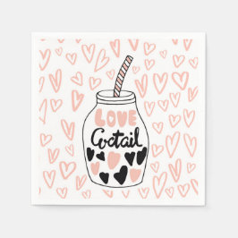 Guardanapo De Papel Namorados Perfeitos Coquetel Napkin