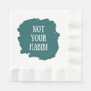 Guardanapo De Papel Não é o seu Habibi