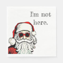 Guardanapo De Papel "Não estou aqui" WHIMSIGOTH HOLIDAY napkins