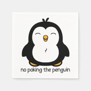 Guardanapo De Papel Não Fazer O Humor Do Pinguim