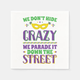 Guardanapo De Papel Não nos escondemos, desfilamos na rua