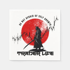 Guardanapo De Papel Não tenha medo | Motivação comercial | Samurai