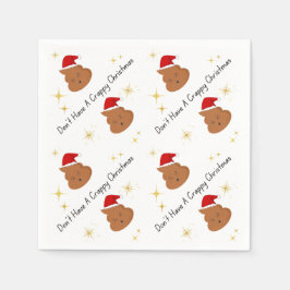 Guardanapo De Papel Não tenha um bom Natal.