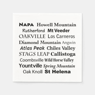 Guardanapo De Papel Napa Wine Country Napkins