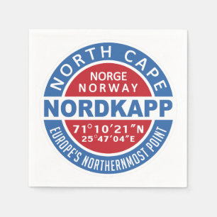 Guardanapo De Papel NAPARELHOS DE papel NORDKAPP Noruega