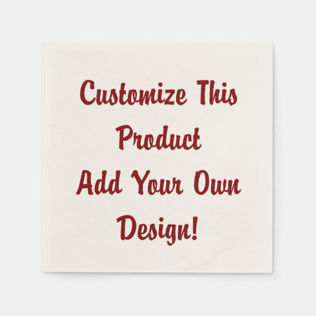 Guardanapo De Papel Napkin (Frente)