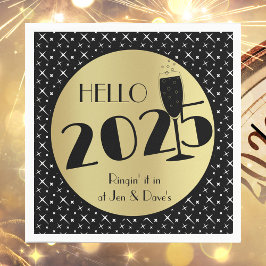 Guardanapo De Papel Napkin de Papel feliz ano novo