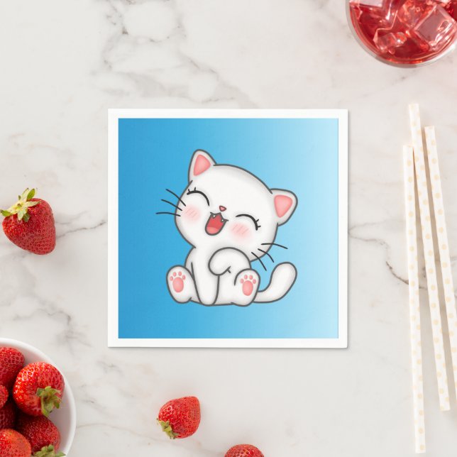 Guardanapo De Papel Napkin de papel para gatos (Insitu)