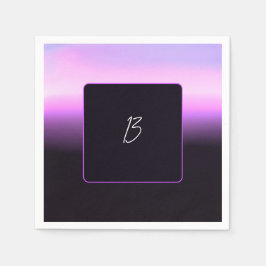 Guardanapo De Papel Napkin de papel sunset lavanda