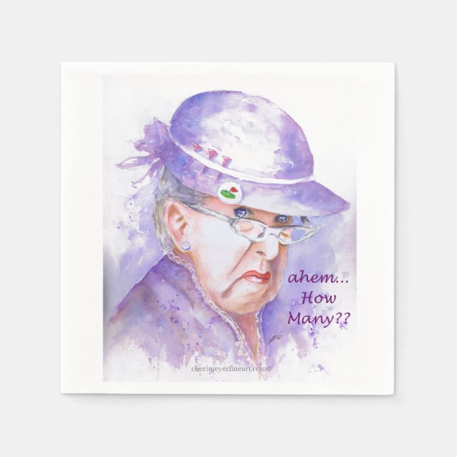 Guardanapo De Papel Napkin - Golf - Hum Quantos? (Frente)