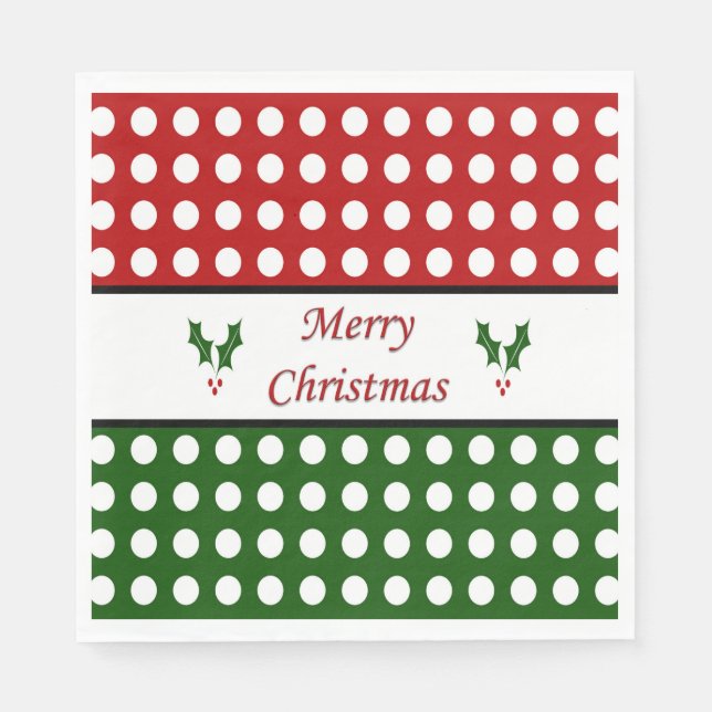 Guardanapo De Papel Napkin Natal (Frente)