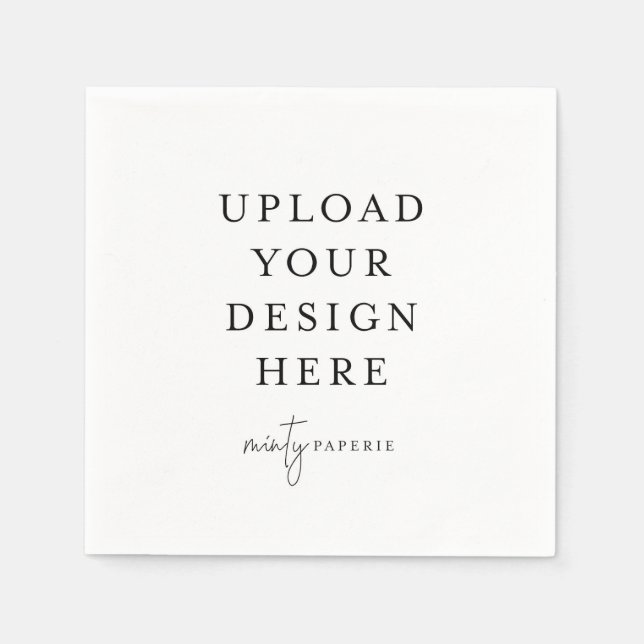 Guardanapo De Papel Napkin Padrão - 4,75" (Frente)