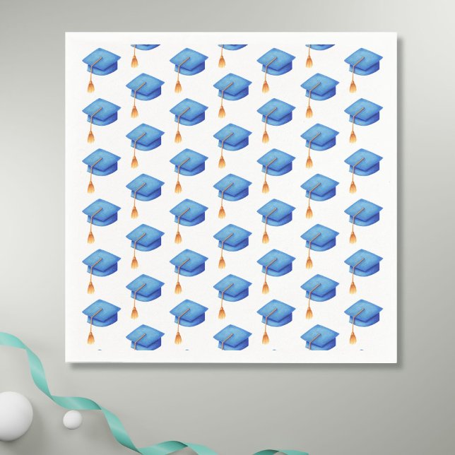 Guardanapo De Papel Napkin para Graduação Personalizada do Boné de for (Criador carregado)