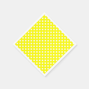 GUARDANAPO DE PAPEL NAPKINAS DE PAPEL AMARELO CHEX 8
