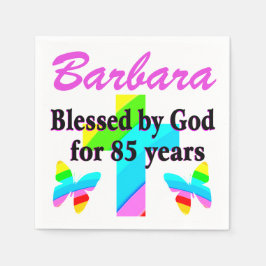 GUARDANAPO DE PAPEL NAPKINS DE ANIVERSÁRIO PERSONALIZADOS JOYOUS