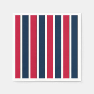 Guardanapo De Papel NAPKINS DE FESTA RWB Baseball Stripes 1 PAPEL