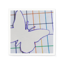 NAPKINS DE PAPEL DE BORDA VERIFICADOS