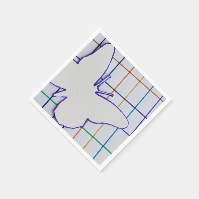 GUARDANAPO DE PAPEL NAPKINS DE PAPEL DE BORDA VERIFICADOS (Canto)