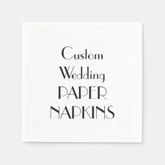 Guardanapo De Papel Napkins de Papel de Festa de casamento Personaliza