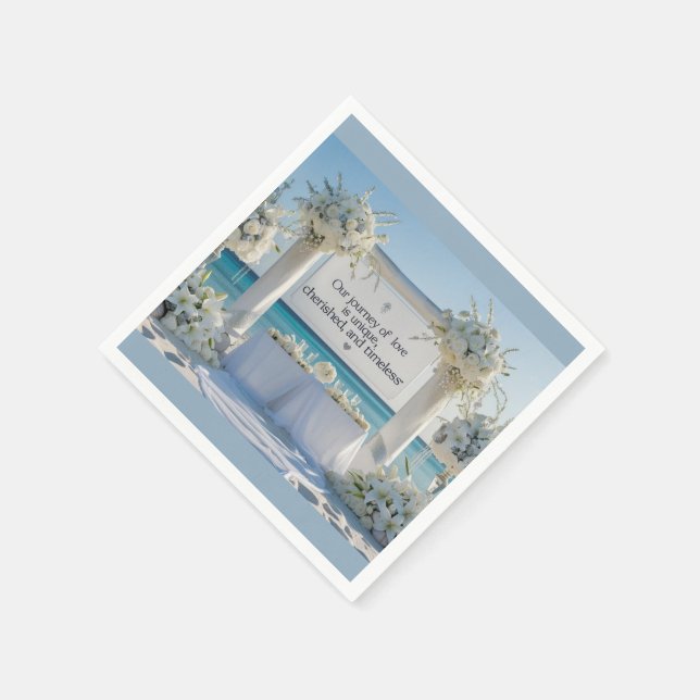 Guardanapo De Papel Napkins-Elegant Bridal Napkins (Canto)