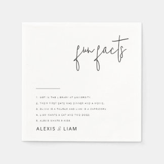 Guardanapo De Papel Napkins Elegante de Casamento Negro e Branco