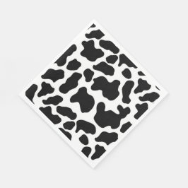 Guardanapo De Papel Napkins - Padrão de Vaca