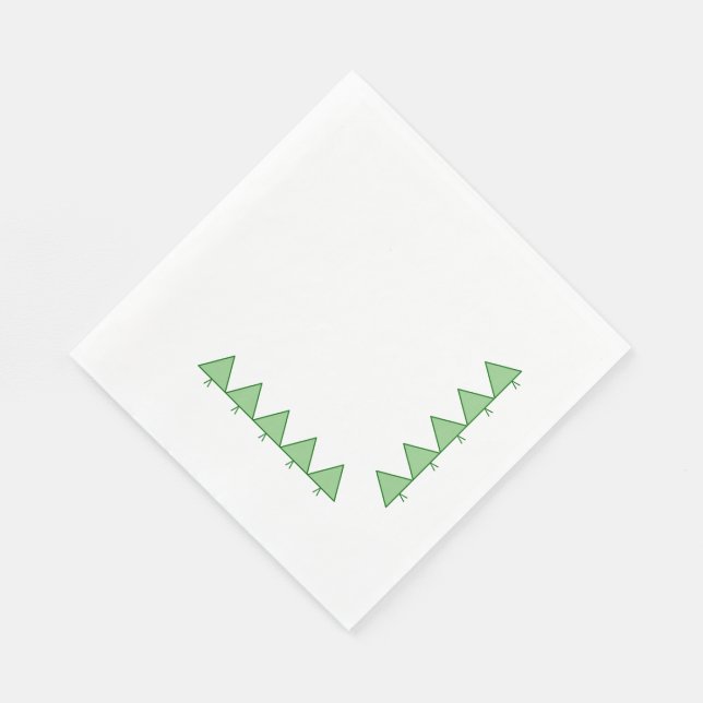 Guardanapo De Papel Napkins - Pinheiros Gráficos (Quina)