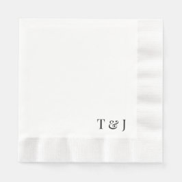 Guardanapo De Papel Nápoles com Monogramas