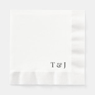 Guardanapo De Papel Nápoles com Monogramas