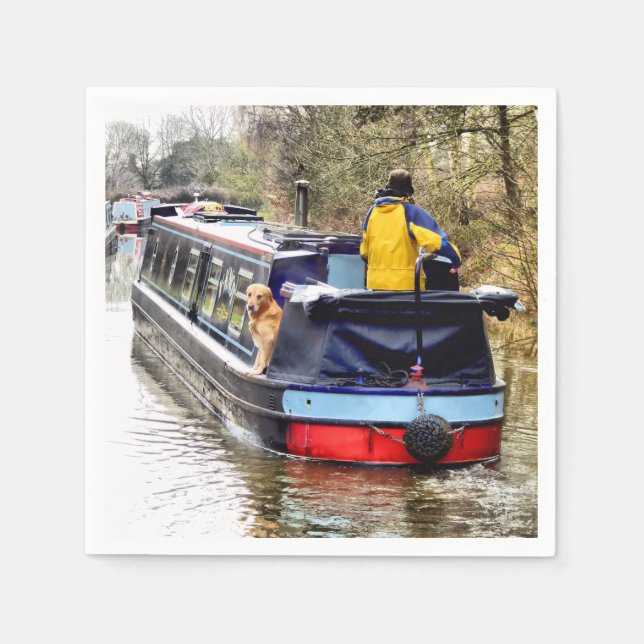GUARDANAPO DE PAPEL NARROWBOAT (Frente)