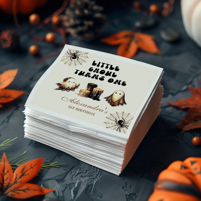 Guardanapo De Papel Nascimento neutro de pequeno ghoul (Criador carregado)